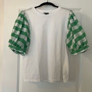 Who What Wear puff sleeve top